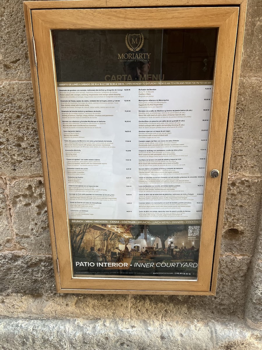 Menu Moriarty Gintonic Club-10